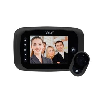 Mirilla Pro Digital Yale Negra Lcd