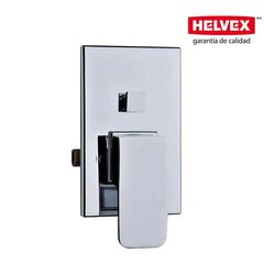 Monomando Cuadrado Regadera Balanceo Presión Cromo