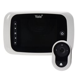 Mirilla Digital Níquel Satinado Yale Pantalla 3.2 pulg