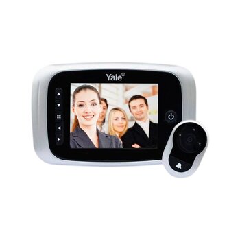 Mirilla Digital Níquel Satinado Yale Pantalla 3.2 pulg