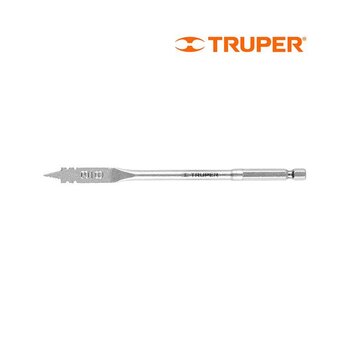 Broca Plana Truper ¼ pulg