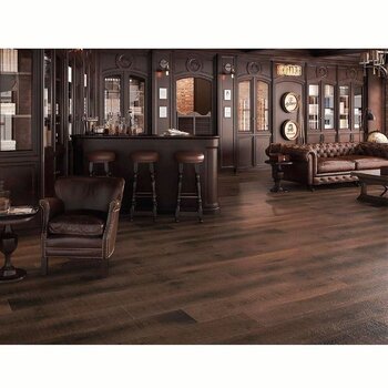 Piso Strongwood Daltile 20 x 120 cm rectificado Dark brown