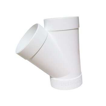 Yee PVC Sanitario 2 x 2 50 x 50 mm