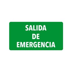 Señalamiento Salida Emergencia