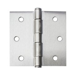 Bisagra Cabeza Plana Sin Balero Acero Pulido Dexter Mod.7200