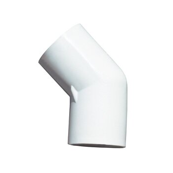 Codo PVC Hidráulico Cedula 40 45 x 25 mm