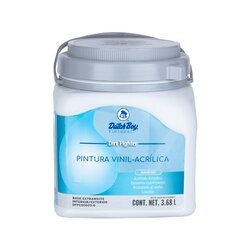 Pintura Acrílica Látex Mate Dirt Fighter Blanco Gal