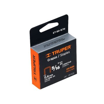 Grapas Uso Rudo Truper 5/16