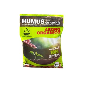 Fertilizante Solido 100% Orgánico De Lombriz 5 Kg