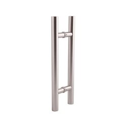 Jaladera Puerta Tipo H Acero Inoxidable 180 cm