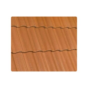 Teja Concreto Catalana 44 x 33 cm Terracota