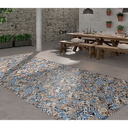 Piso Classico Daltile 34 x 50 cm Multicolor