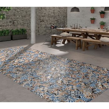 Piso Classico Daltile 34 x 50 cm Multicolor