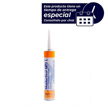Sellador Poliuretano MasterSeal NP1 Basf Gris 0.354 kg
