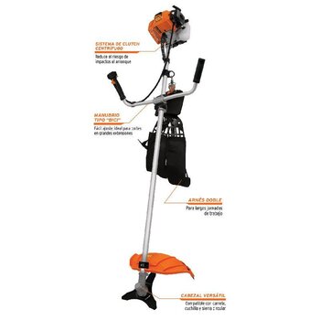 Desmalezadora Gasolina Truper DES-63