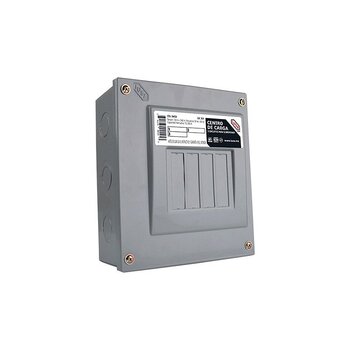 Centro Carga 4 Circuitos Sobreponer marca Iusa