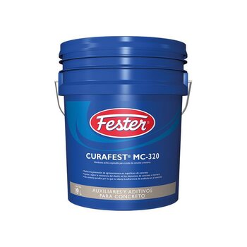 Membrana Curado Base Agua Fester Curafest Blanco 19 l