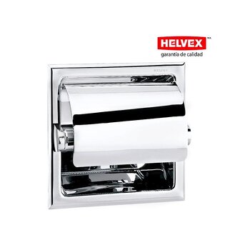 Porta Papel Helvex Clásica 114 Cromo