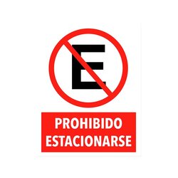 Señalamiento No Estacionarse