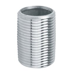 Niple Galvanizado 06 mm ¼ Rosca Corrida