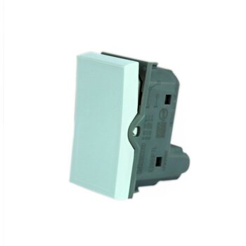 Apagador Sencillo Blanco Modus Pro