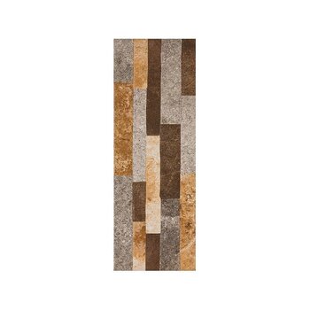 Muro República Daltile 18 x 50 cm Multicolor