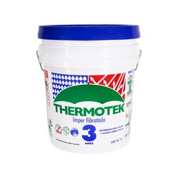 Impermeabilizante Acril Fibratado Rojo Thermotek 19 Lt