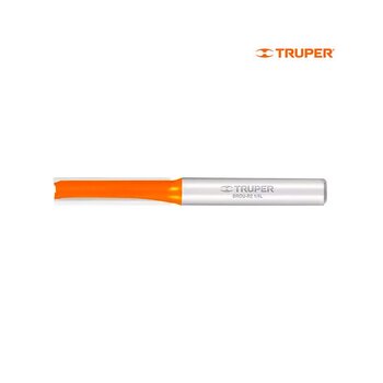 Broca Router Recta 2 filos 3/8 pulg Truper