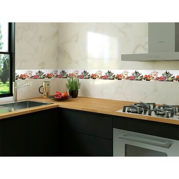 Decorado para muro en 15x45cm Frutero marca Tiles 2000