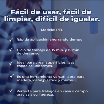 Pistola Eléctrica marca BYP modelo PEL 450 W 110 V