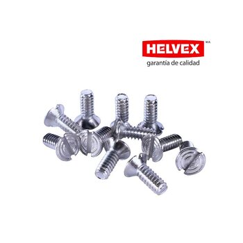 Tornillo Helvex RC-012 Niquelado