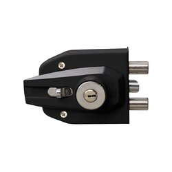 Cerradura Sobreponer Phillips Uso Rudo Negro