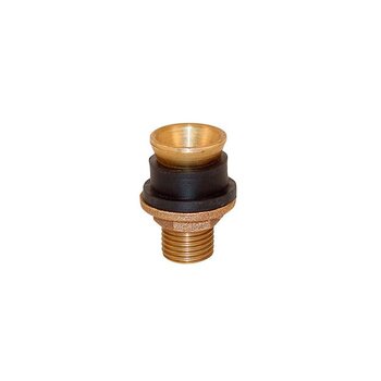Contra Spud Bronce Mingitorio 019 mm Rugo