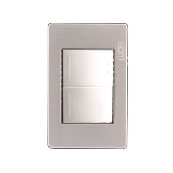 Placa 1 Apagador Escalera 1 Apagador Sencillo Lucek BP023MP