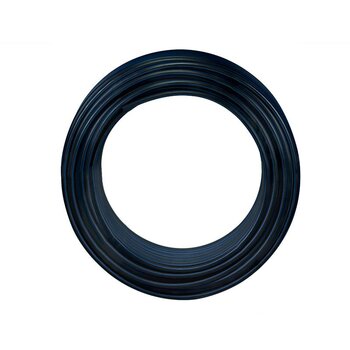 Tubo Poliducto Negro Alta Densidad 3/4 pulg 50 m