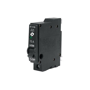 Pastilla Termomagnética 1 Polo 15 amp marca Volteck