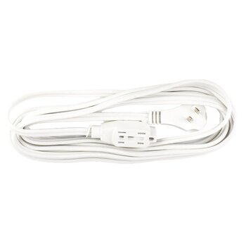 Extensión Eléctrica Doméstica marca Volteck 4 m Blanca