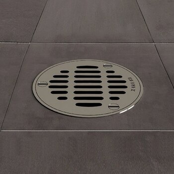 Coladera Helvex Boca Rejilla Redonda 27