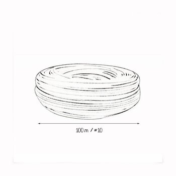 Cable THW Calibre 10 Blanco 100 m