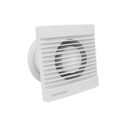 Extractor Baño Ultra Delgado Blanco 4 pulg marca Estevez