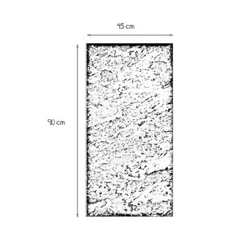Piso Quartzite Daltile 45 x 90 cm Rect Gray GQZ2R
