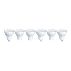 Lámpara LED MR16 5 W Estevez Luz Cálida 6 Piezas