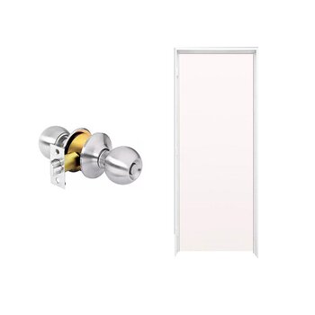 Paquete Puerta Lamina Lisa 70 x 210 cm