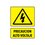 Señalamiento Precaución Alto Voltaje