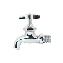 Llave Nariz Bronce Cromada Urrea 1/2 pulg