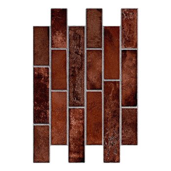 Muro Divana Daltile 34 x 45 cm Red GDV3