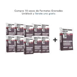 Paquete 10 + 1 Adhesivo Grandes Formatos Uniblock 20 Kg