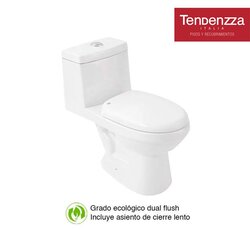 Sanitario una Pieza Bellagio marca Tendenzza Blanco Sanitario una Pieza Bellagio marca Tendenzza Blanco