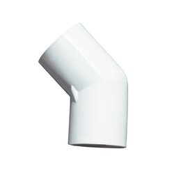 Codo PVC Hidráulico Cedula 40 45 x 13 mm