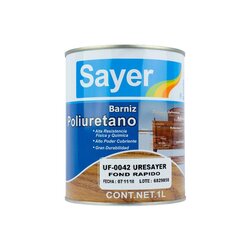Fondo Poliuretano Uresayer Secado Rápido Sayer Lack 1 Lt